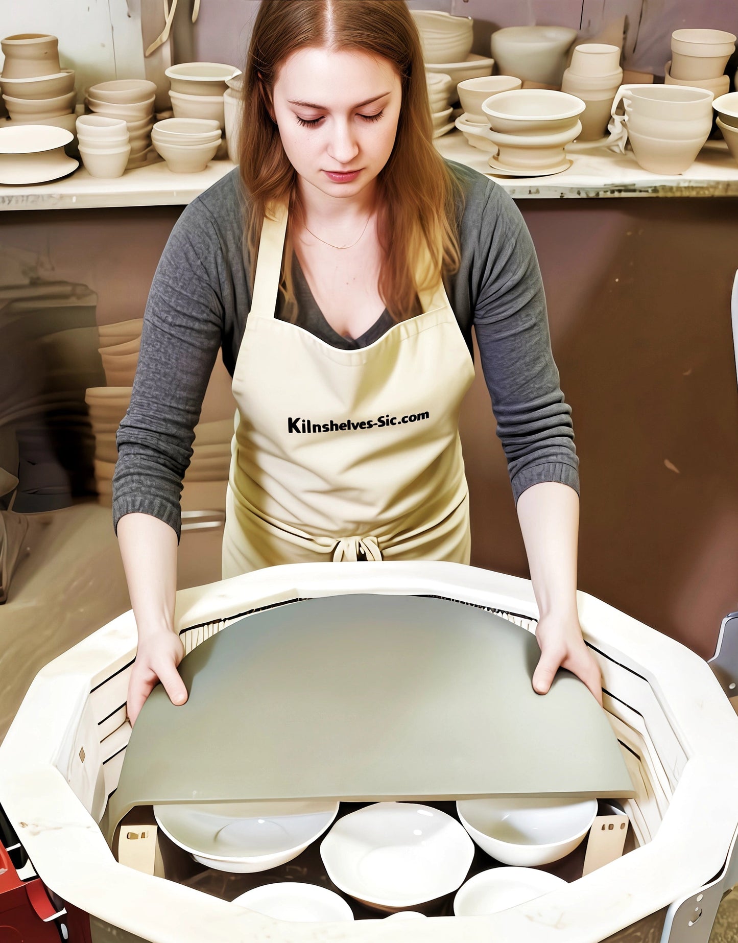 Advanced Ceramic Round Kiln Shelves(1 Hole)