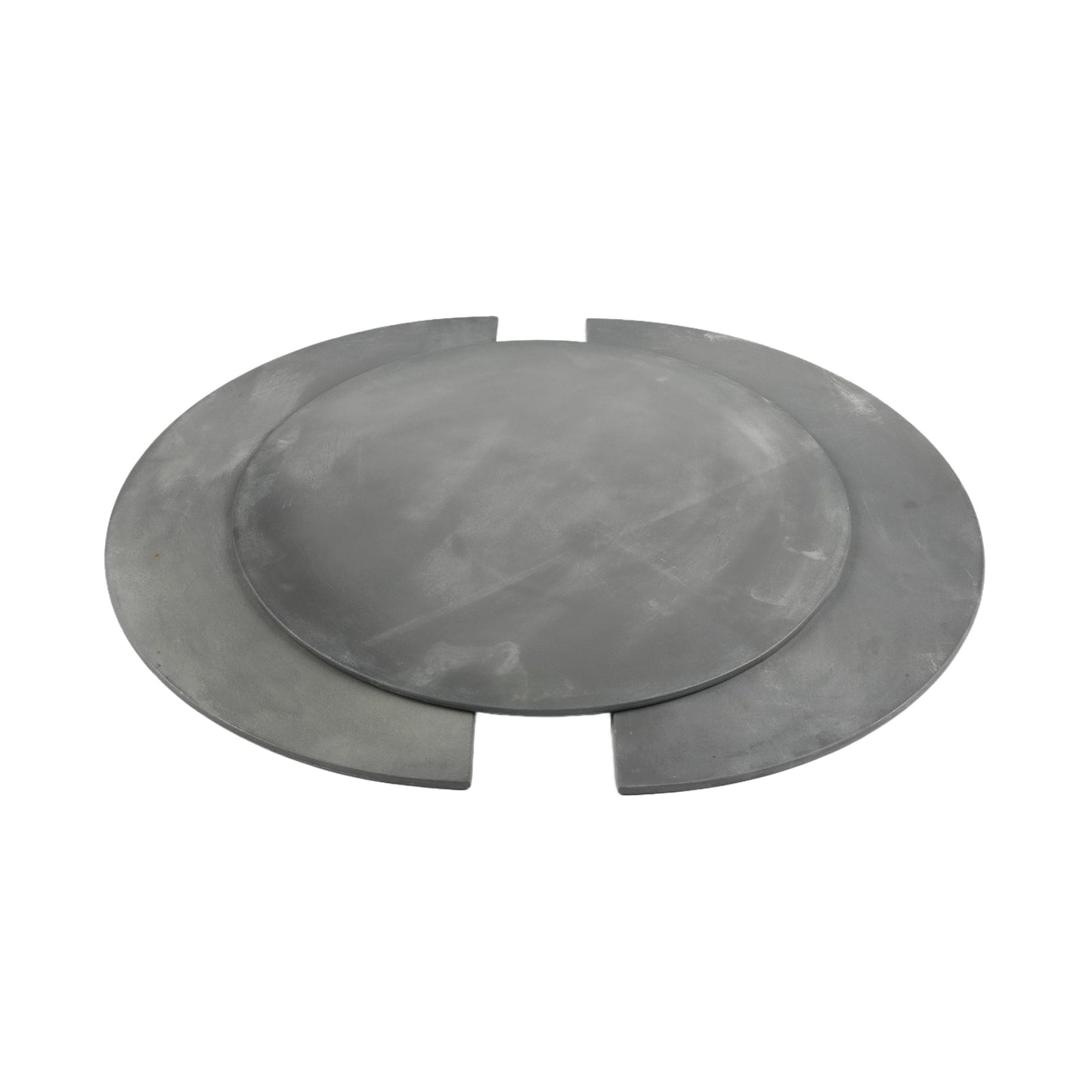 25″ x 12.5″ x 5/16″ Half Round Advanced Ceramics Kiln Shelf