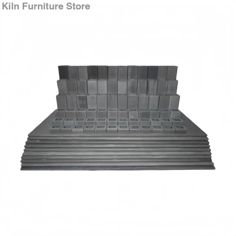 L&L Kiln Furniture Kit for EL2448 EASY-LOAD - 11’’ x 22’’ x 5/16’’: 10 pcs / Posts: 72 pcs