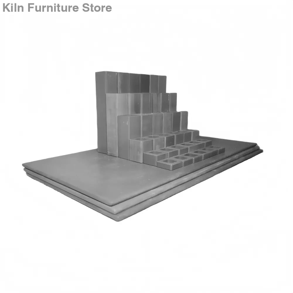 L&L Kiln Furniture Kit for eLF1626 - 12’’ x 24’’ x 5/16’’: 3 pcs / Posts: 36 pcs