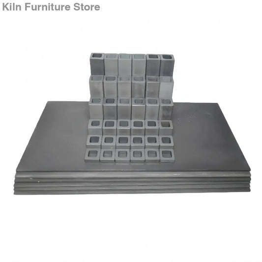 L&L Kiln Furniture Kit for XB2818 - 12’’ x 24’’ x 5/16’’: 6 pcs / Posts: 36 pcs