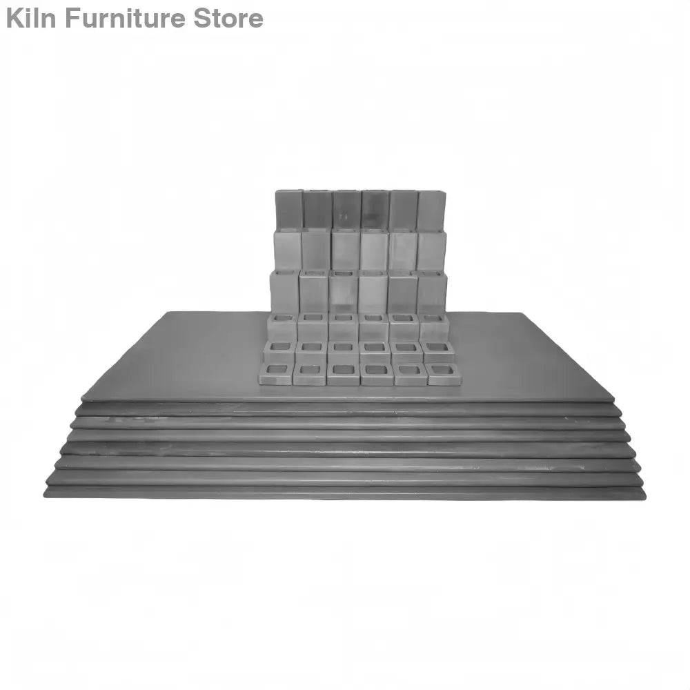 L&L Kiln Furniture Kit for eLF2635 - 12’’ x 24’’ x 5/16’’: 8 pcs / Posts: 36 pcs
