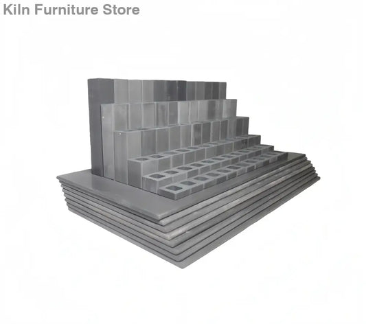 L&L Kiln Furniture Kit for X2836 DaVinci - 12’’ x 24’’ x 5/16’’: 8 pcs / Posts: 72 pcs