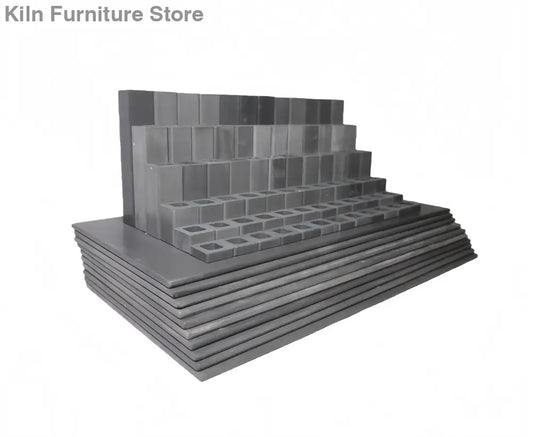 L&L Kiln Furniture Kit for X2845 DaVinci - 12’’ x 24’’ x 5/16’’: 10 pcs / Posts: 72 pcs