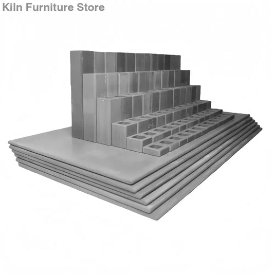 L&L Kiln Furniture Kit for X3418 DaVinci - 14’’ x 28’’ x 5/16’’: 6 pcs / Posts: 72 pcs