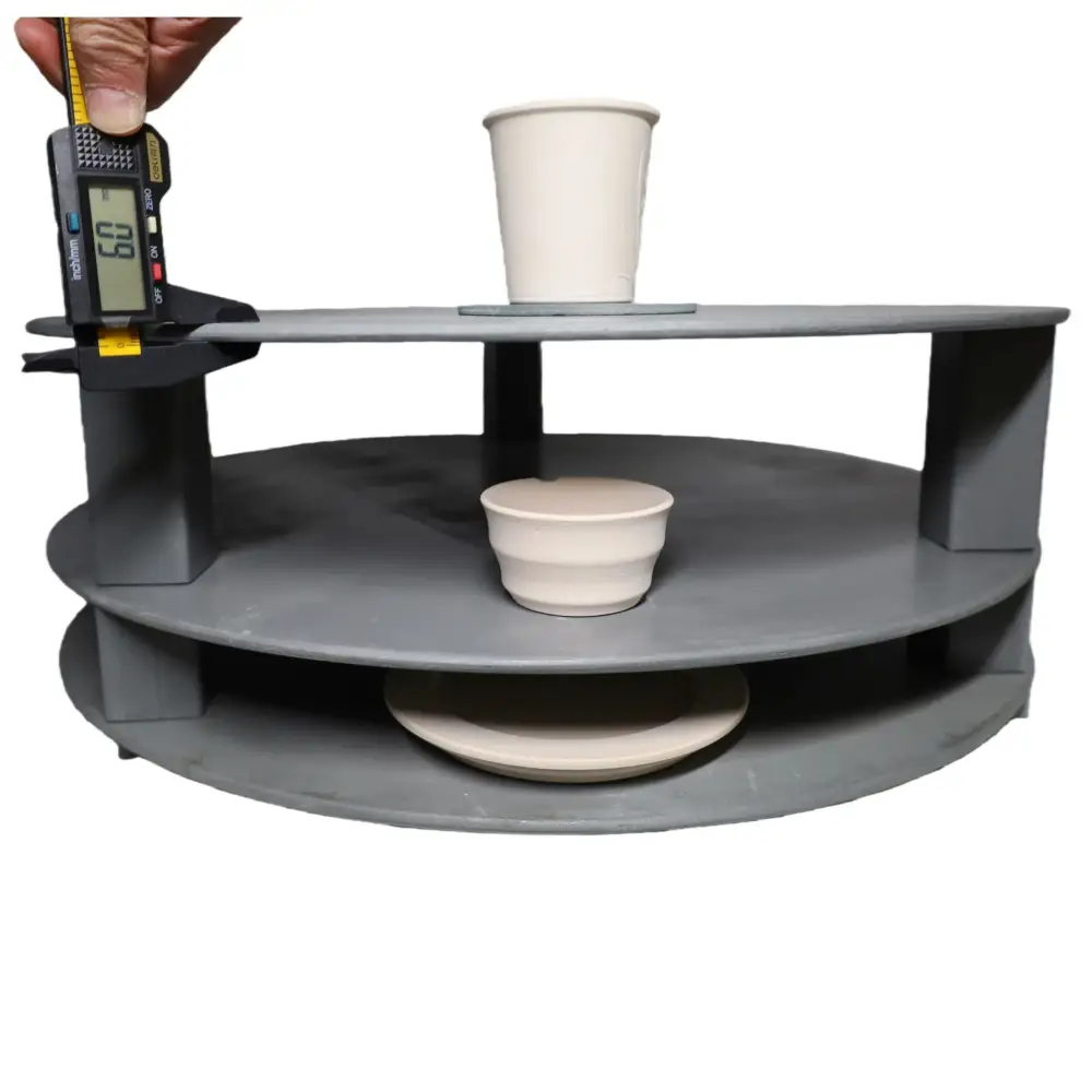 20″ Round x 1/4″ Full Round Advanced ceramics Kiln Shelf - 20″ Round x 1/4″/7.5 lb.