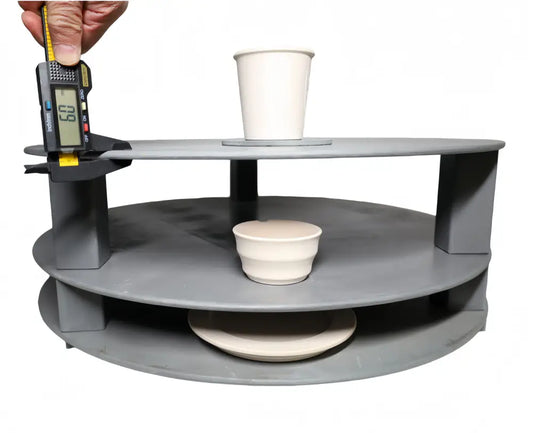 21″ Round x 1/4″ Full Round Advanced ceramics Kiln Shelf - 21″ Round x 1/4″/8.2 lb.