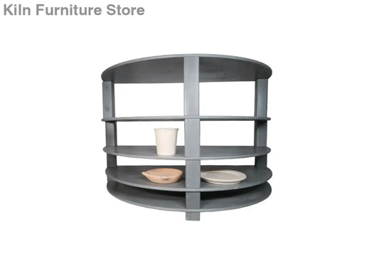 26” Half Round Advanced Kiln Shelf Kit for Skutt 1227-3PK - 26’’ x 13’’ x 5/16’’Half Round Shelves: 8 pcs / Posts: 36