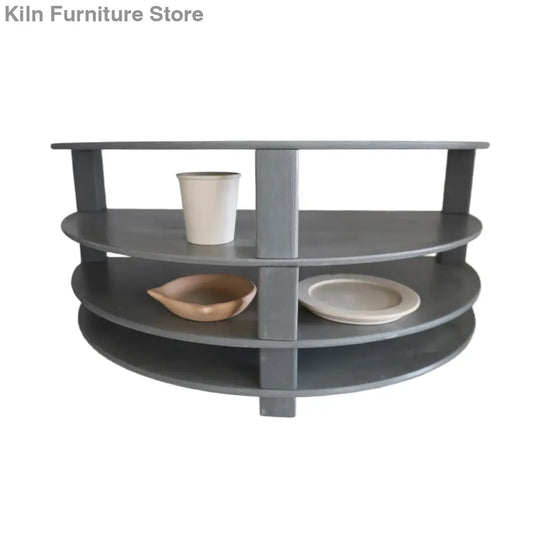 26” x 5/16’’ Half Round ADVANCED Ceramic Kiln Shelf - 26″x 13″x 5/16″ Half Round/7.5 Lb.