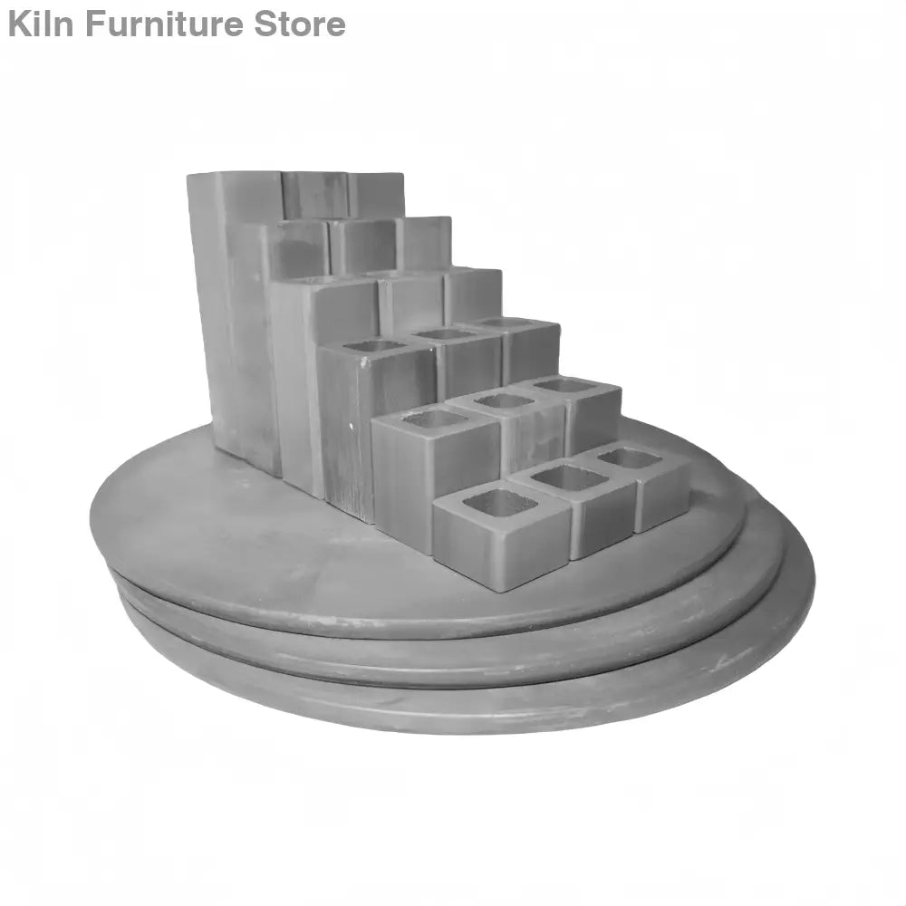 Kiln Furniture Kit for Skutt 714 - 13’’ x 5/16’’ Round: 3 pcs / Posts: 18 pcs