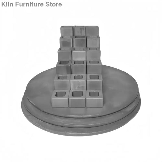 Kiln Furniture Kit for Skutt 714 - 13’’ x 5/16’’ Round: 3 pcs / Posts: 18 pcs