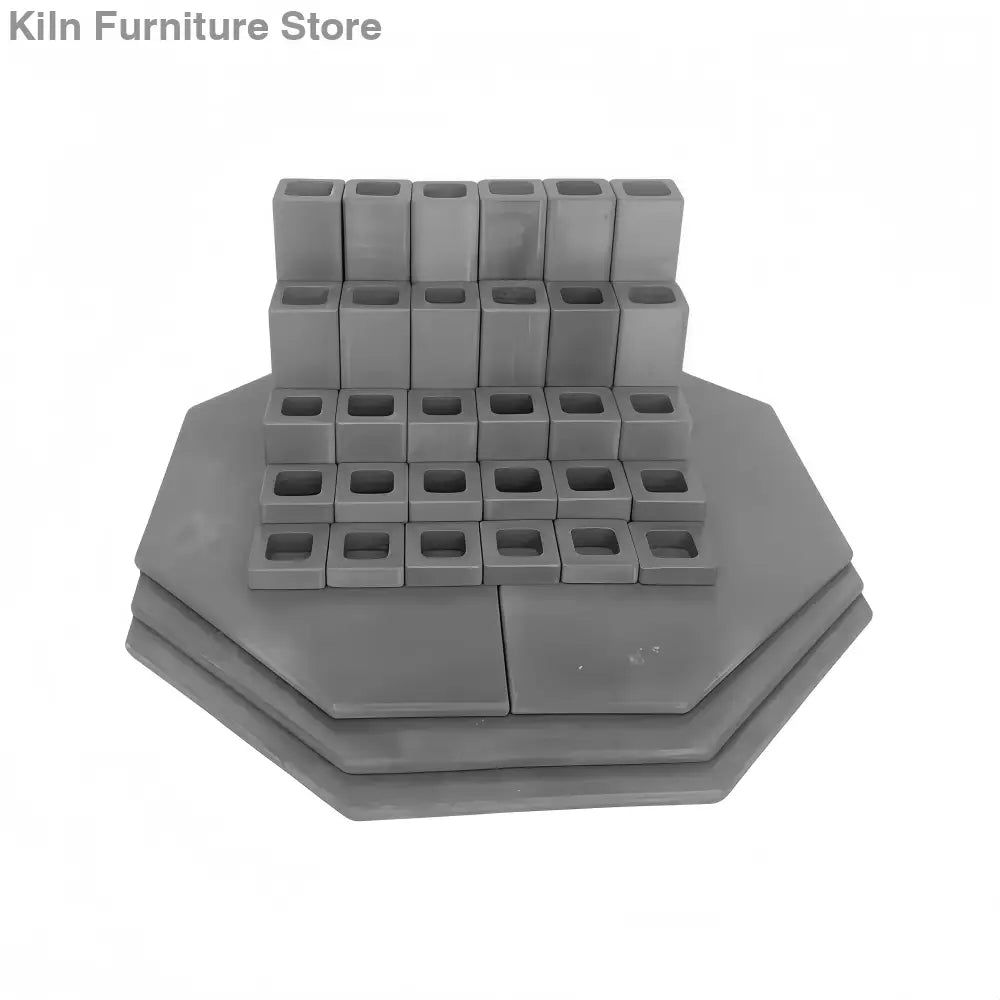 Kiln Furniture Kit for Skutt KM822,KM818 KM818P and KS818 - 15’’ x 5/16’’ half 8 sided: 2 pcs / 15’’ x 5/16’’ full 8