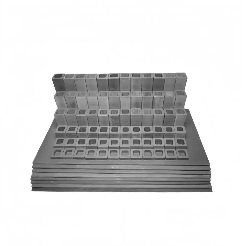 L&L Kiln Furniture Kit for EL2436 Easy-Load - 11’’ x 22’’ x 5/16’’: 8 pcs / Posts: 72 pcs