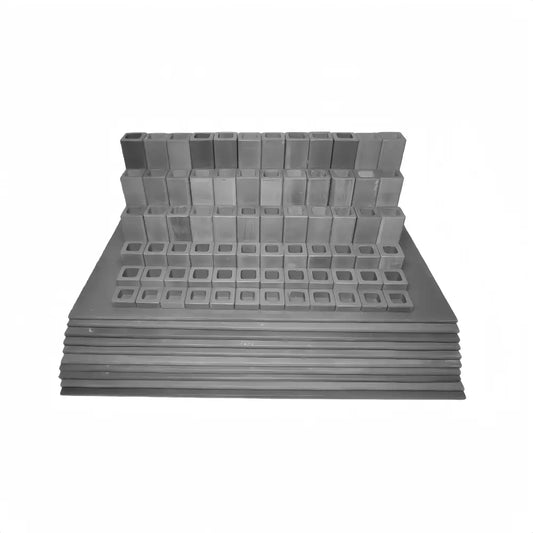 L&L Kiln Furniture Kit for EL2448 EASY-LOAD - 11’’ x 22’’ x 5/16’’: 10 pcs / Posts: 72 pcs