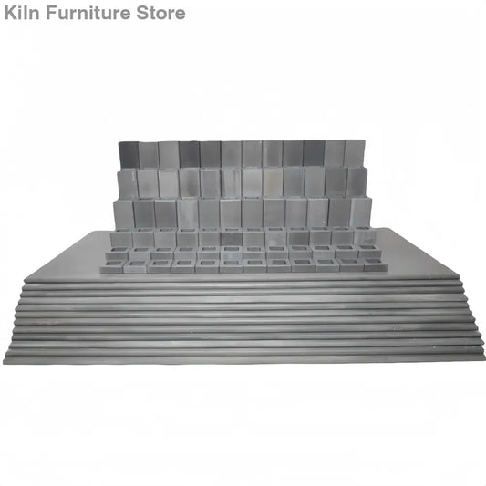 L&L Kiln Furniture Kit for EL2848 EASY-LOAD - 12’’ x 24’’ x 5/16’’: 12 pcs / Posts: 72 pcs