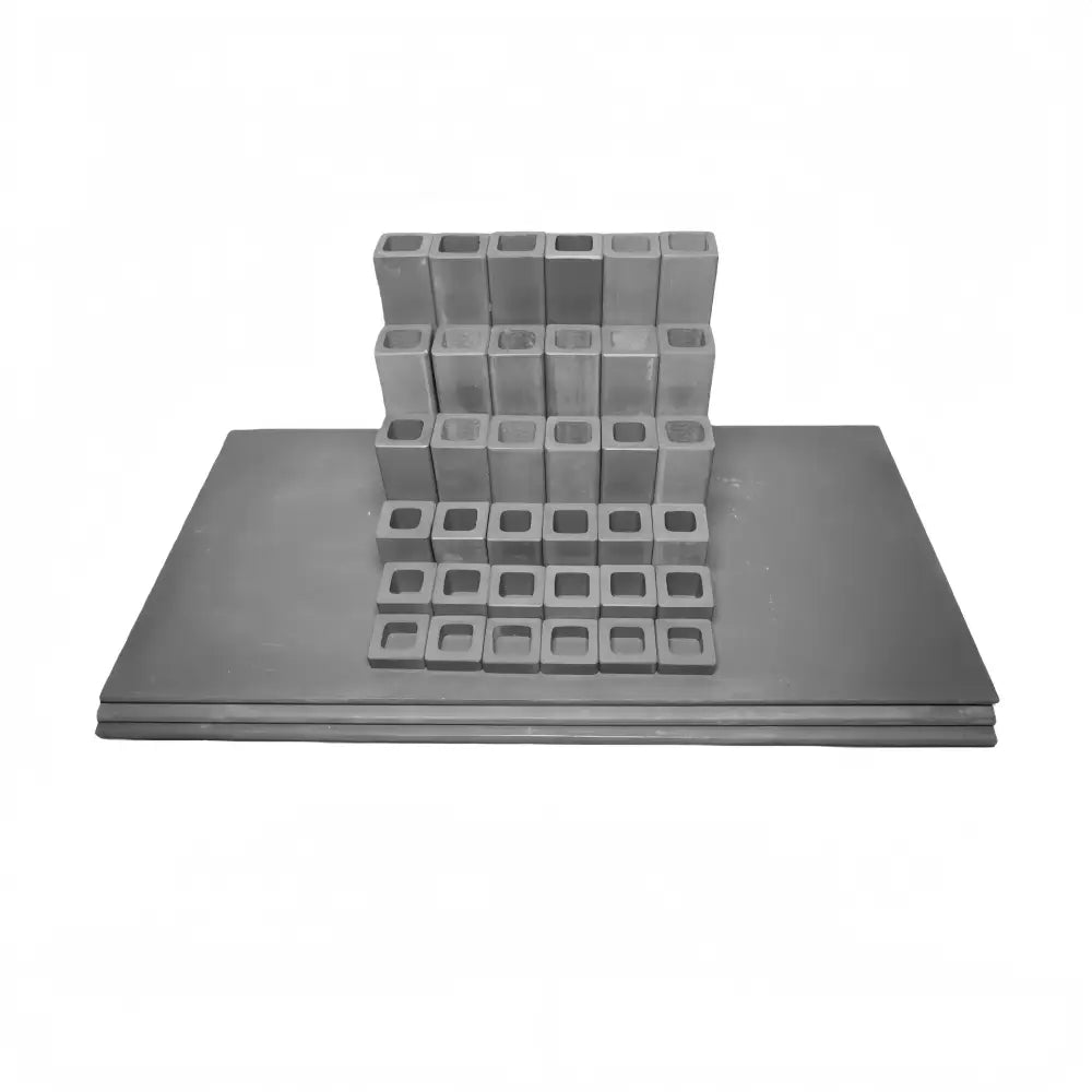 L&L Kiln Furniture Kit for eLF1626 - 12’’ x 24’’ x 5/16’’: 3 pcs / Posts: 36 pcs