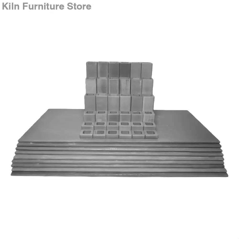 L&L Kiln Furniture Kit for T2327 DaVinci - 11’’ x 22’’ x 5/16’’: 9 pcs / Posts: 36 pcs
