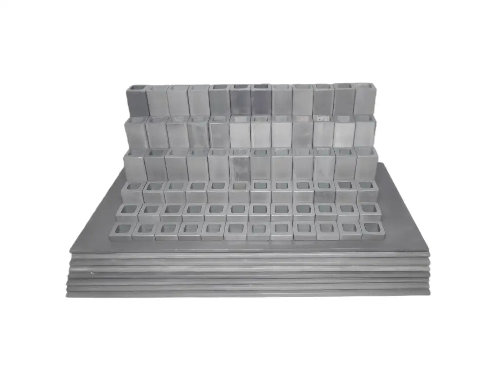 L&L Kiln Furniture Kit for X2836 DaVinci - 12’’ x 24’’ x 5/16’’: 8 pcs / Posts: 72 pcs