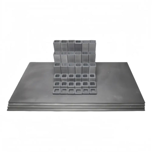 L&L Kiln Furniture Kit for X3218 DaVinci - 14’’ x 28’’ x 5/16’’: 4 pcs / Posts: 36 pcs