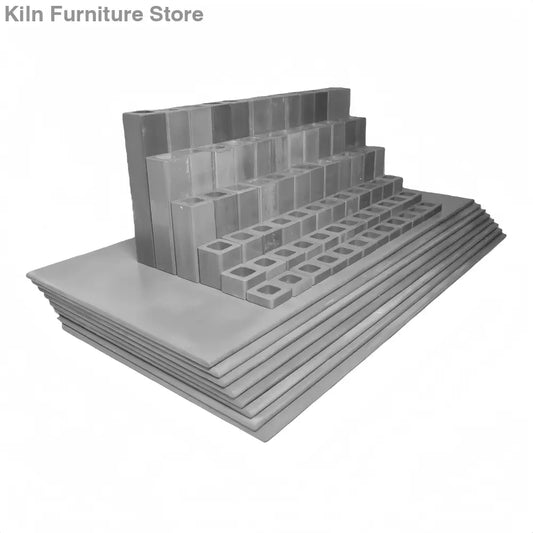 L&L Kiln Furniture Kit for X3236 DaVinci - 14’’ x 28’’ x 5/16’’: 8 pcs / Posts: 72 pcs