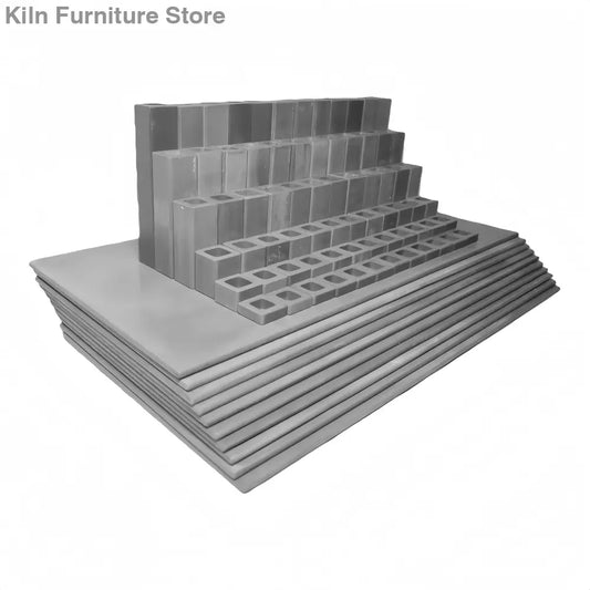 L&L Kiln Furniture Kit for X3245 DaVinci - 14’’ x 28’’ x 5/16’’: 10 pcs / Posts: 72 pcs