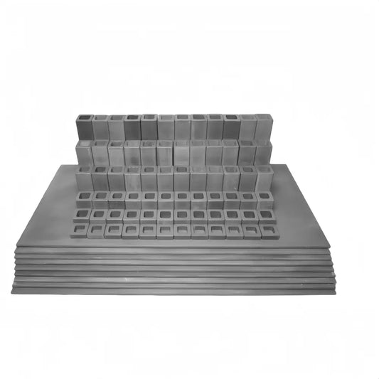 L&L Kiln Furniture Kit for X3427 DaVinci - 14’’ x 28’’ x 5/16’’: 9 pcs / Posts: 72 pcs