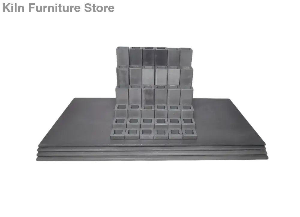 L&L Kiln Furniture Kit for XB2818 DaVinci - 12’’ x 24’’ x 5/16’’: 4 pcs / Posts: 36 pcs